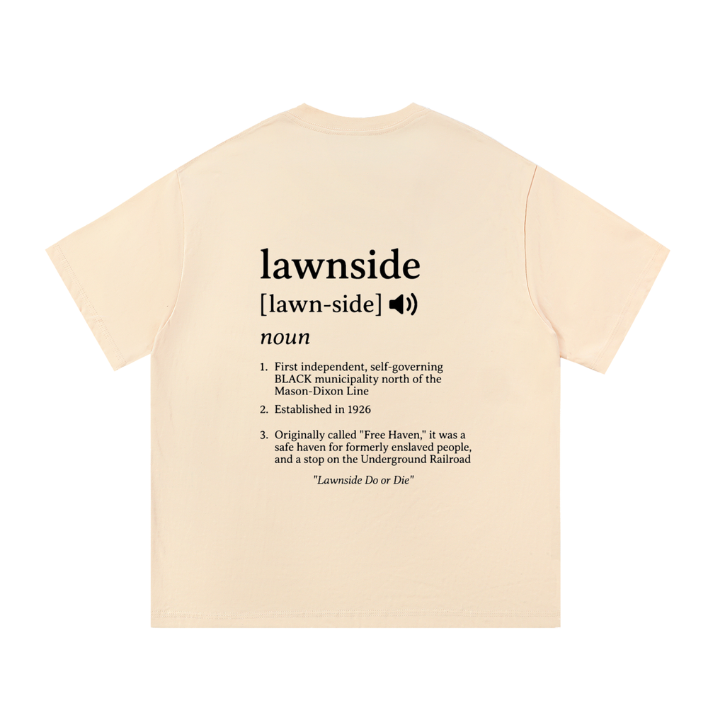 Off White "stay lawnside' T Shirt