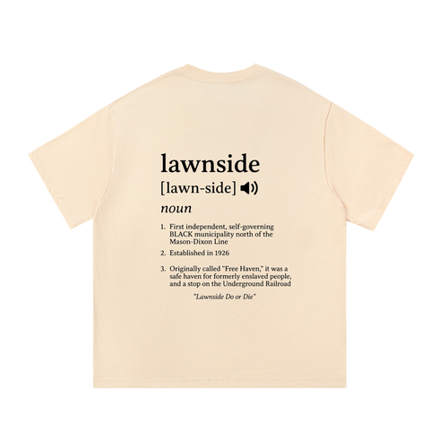 Off White "stay lawnside' T Shirt