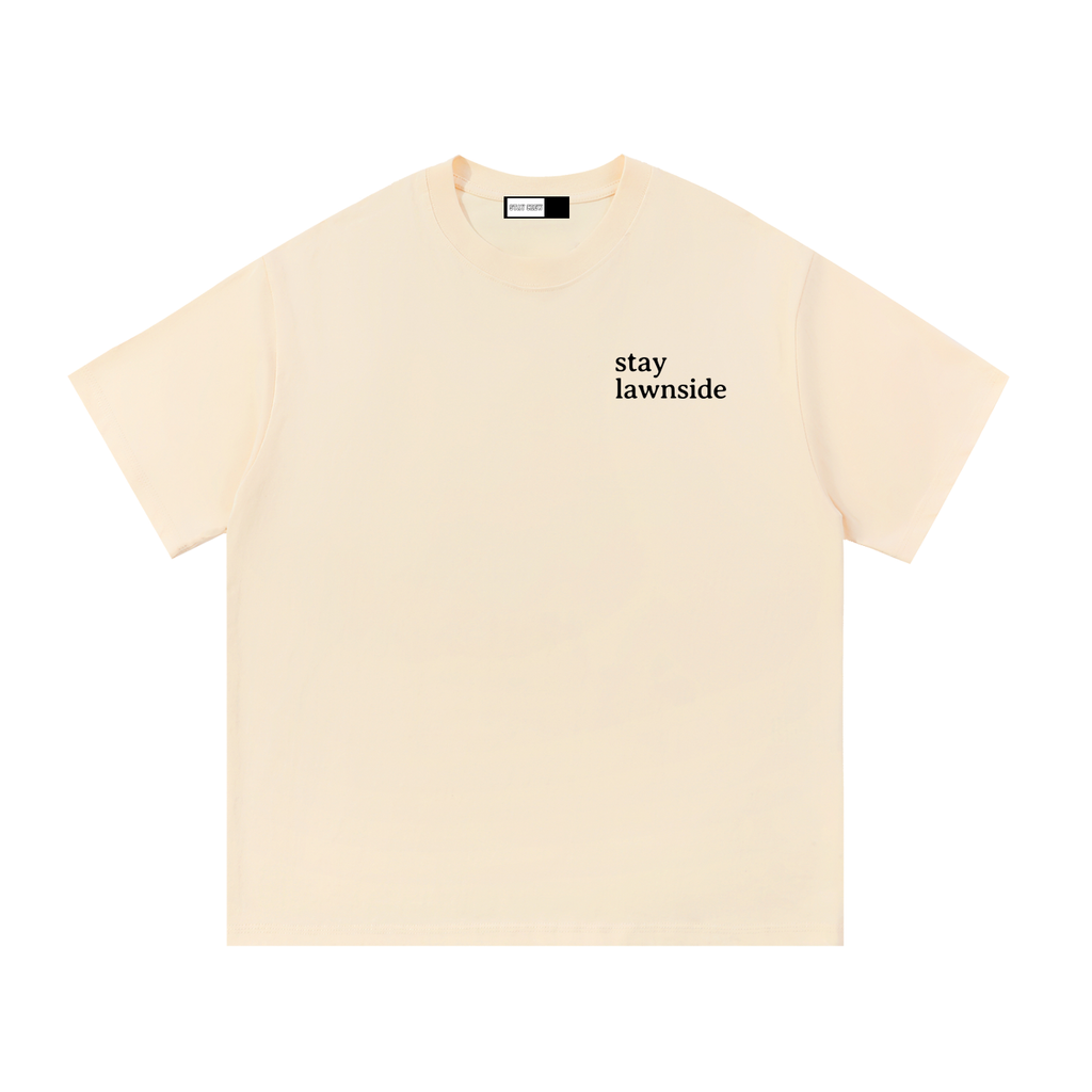 Off White "stay lawnside' T Shirt