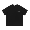 BLACK "stay lawnside" T Shirt